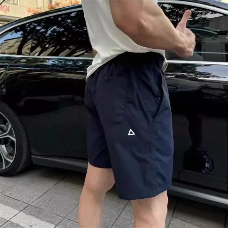 2026 New Men's Loose Casual Workwear Shorts American Retro Wear-Resistant Summer Shorts Youth mid Waist Straight Leg Shorts