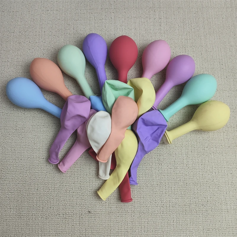 50/100 sztuk balony Macaron tęczowe Decor 12/10 cali różne kolory lateksowa kula powietrzna urodziny wesele dekoracje na rocznicę