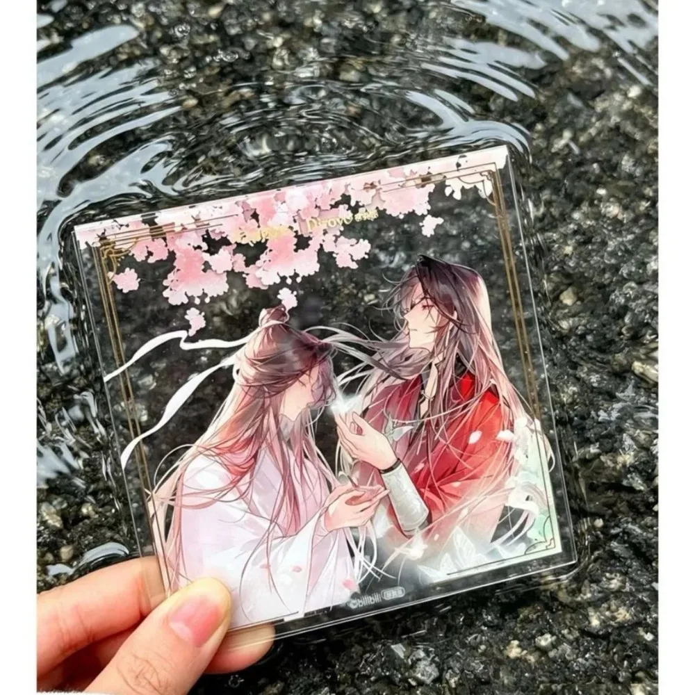Heaven Official's Blessing Anime Surrounding Acrylic Transparent Card Gift for Friends DIY Valley Beauty Props Photo Card Gift