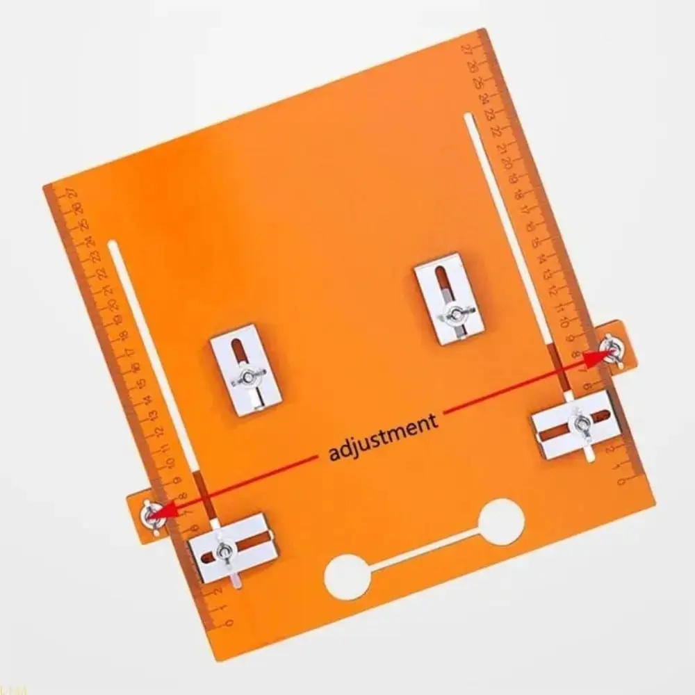 Measuring Protractor Adjustable Triangle Ruler Protractor Square High Precision Multi-Angle Measuring Ruler Line Marking