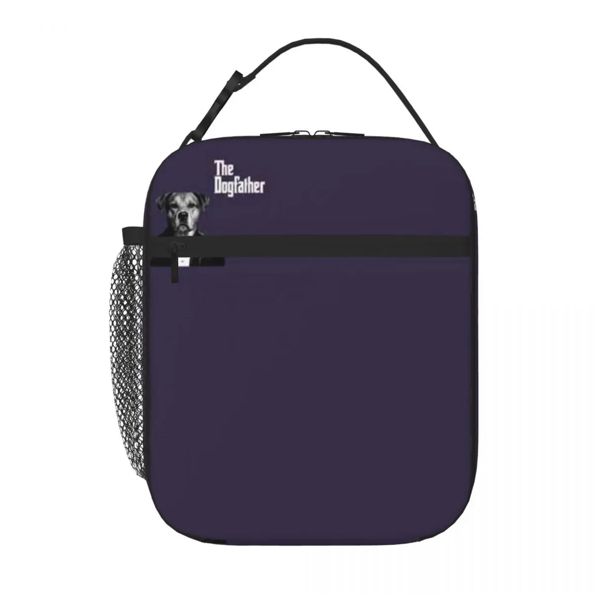 Bestselling The Dogfather Preppy Lunch Handbag School Field Trip Small Lunch Bag
