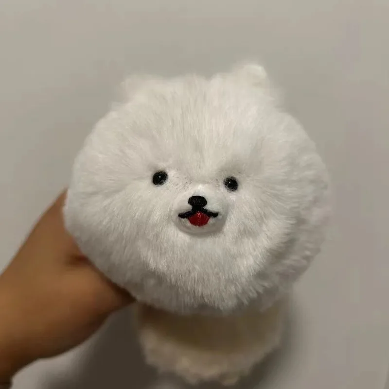 Yell Japan Gashapon Capsule Toy Cute Anime Soft Plush Pomeranian Puppy Shake Dog 12.5cm Doll Figure Bag Keychain Mini Gift