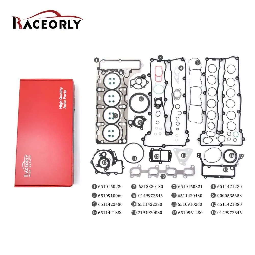 RACEORLY Engine Rebuild Kit For Mercedes GLE300d Viano Vito 2.1 CDI Diesel OM651