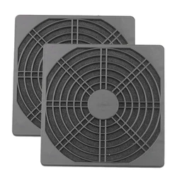 2 Pcs Dustproof Blower Guard ABS Computer Ventilator Grill 120Mm Fan Filter Fan Mesh Cover Tool-Free Fan Strainer