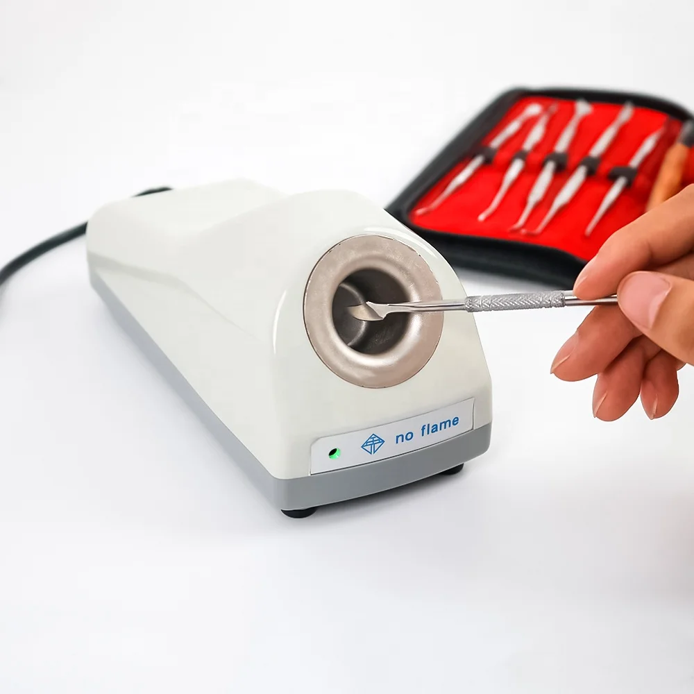 Infrared Induction Heating Dental Laboratories Metal Wax Carving Tools - No Flame Required for Precision Dental Modeling