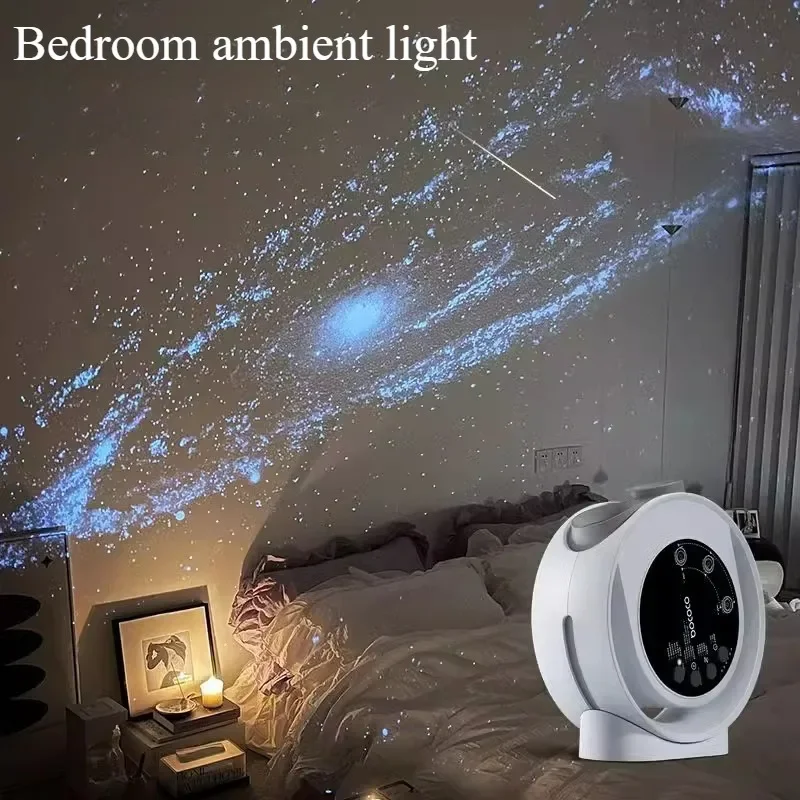 Planetarium Star Projector Galaxy Starry Sky Top Atmosphere Light with Remote Control Night Light for Room Decor Children\'s Gift