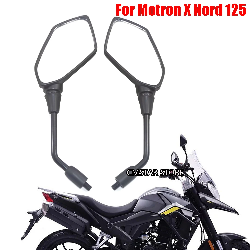 Motorcycle Rearview Mirrors Front Left Right Mirror For Motron X Nord 125 Xnord 125 Zongshen Side Mirrors