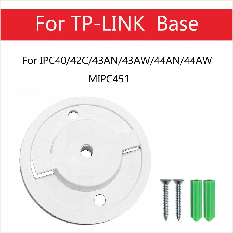 Video Camera Hoisting Bracket Base 1/4 Interface for Xiaomi Mijia TP-LINK Smart Camera Wall Mounting Base Camera PTZ Base