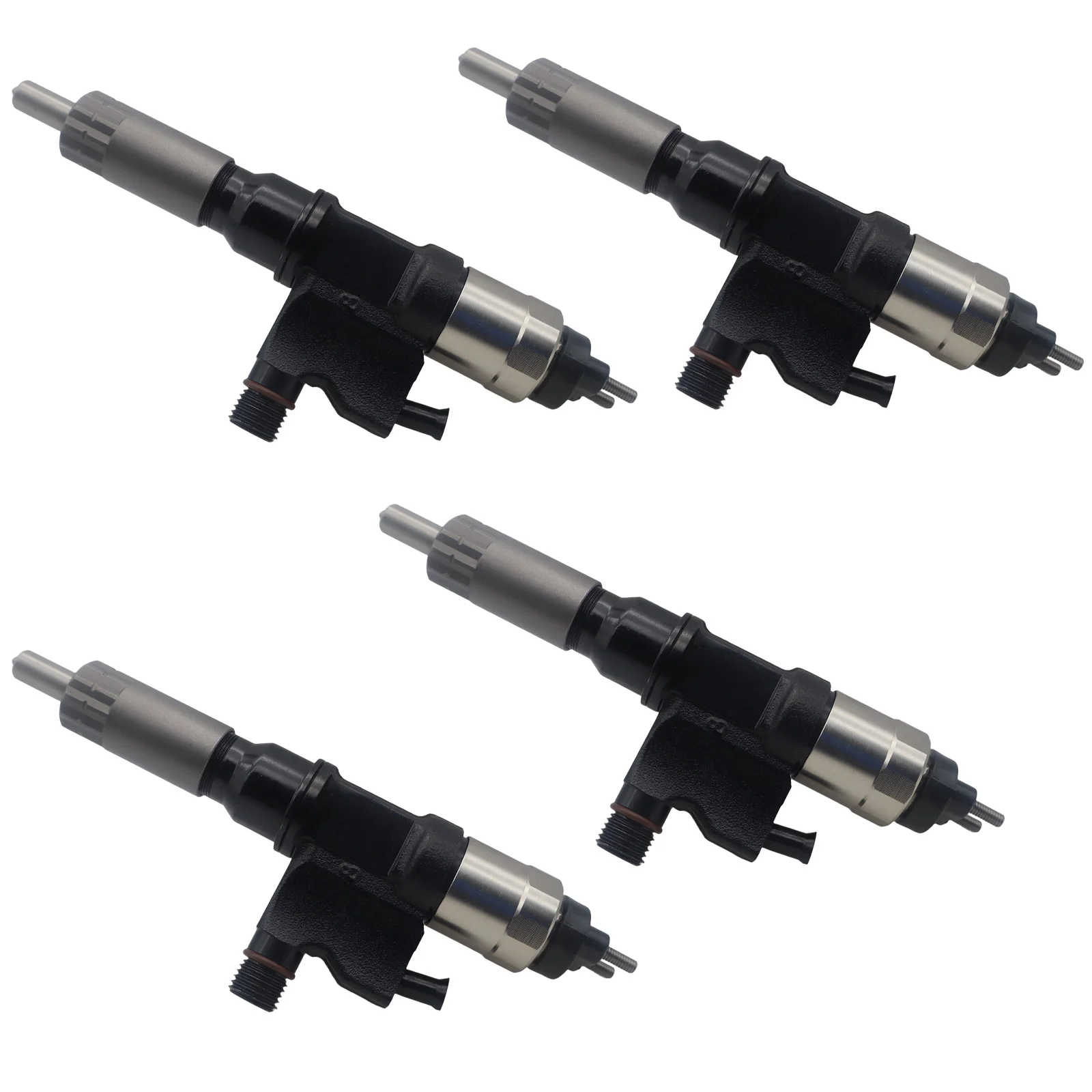 4PCS Fuel Injector 0950005014 Compatible for Isuzu 4HL1 4.8L 6HL1 7.8L Engine FRR FSR FTR FVR FSS F Series Trucks