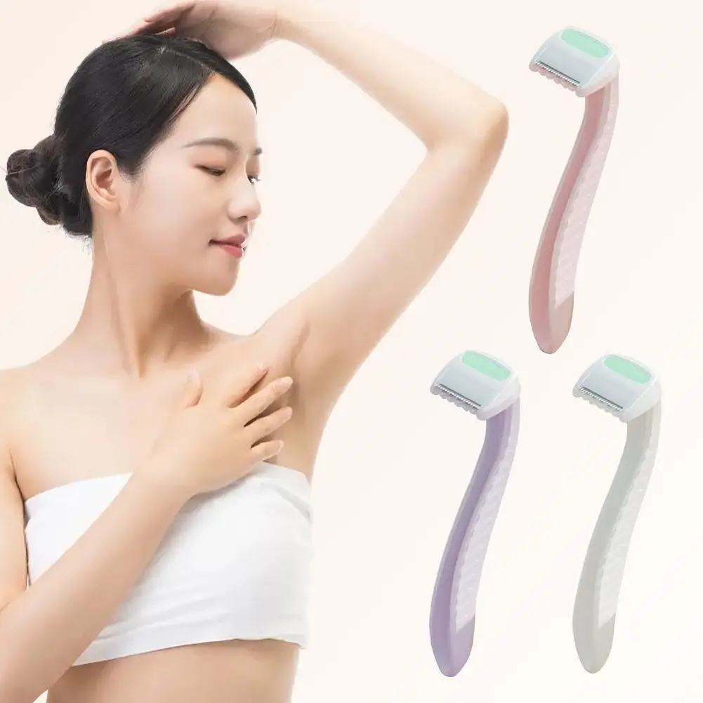 

New Women's Anti-Scratch Hair Removal Razor Random Colour Intimate Area Hair Removal Tool Leg Hair And Underarm Shaver For Men