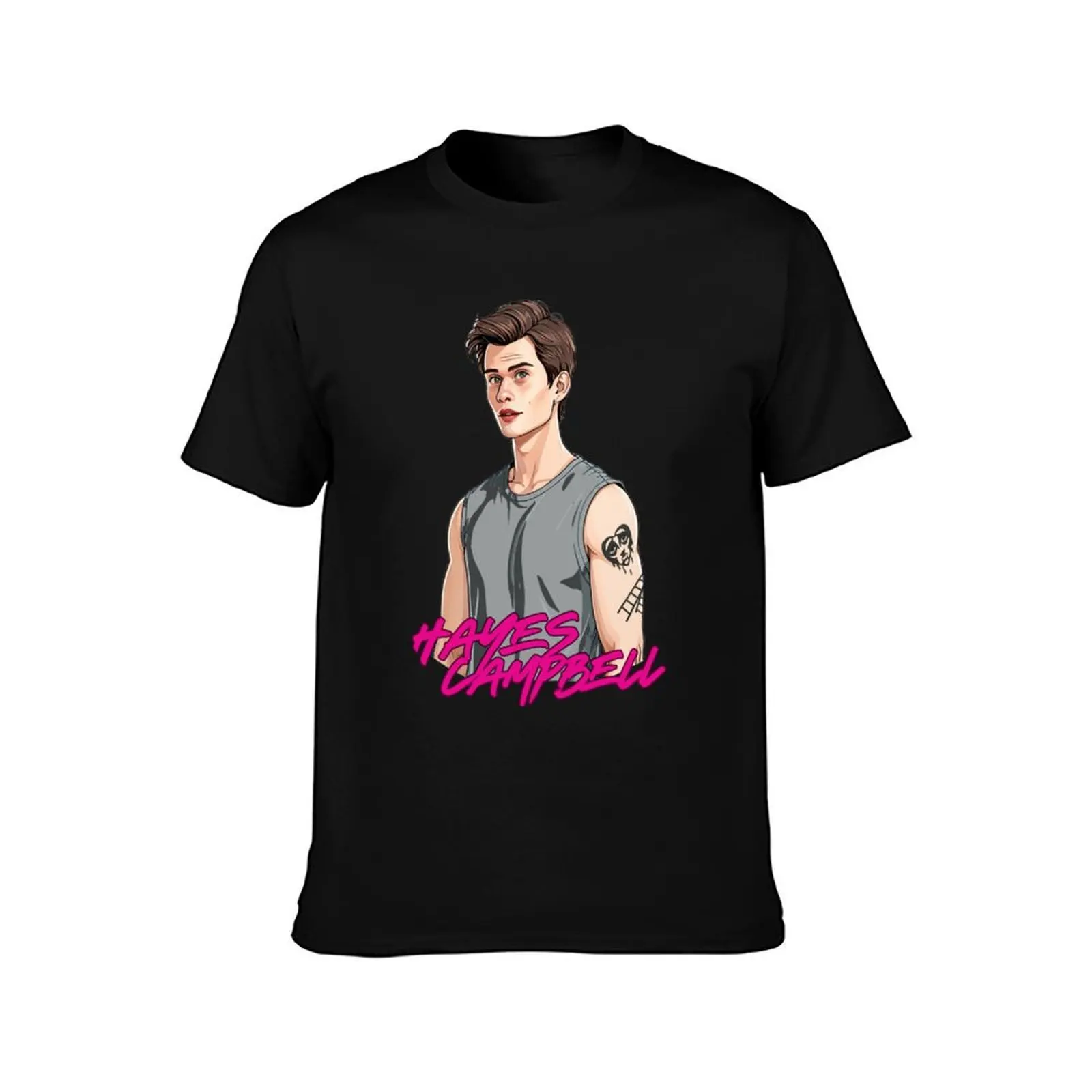 Hayes Campbell Nicholas Galitzine T-Shirt oversized street wear mens t shirts