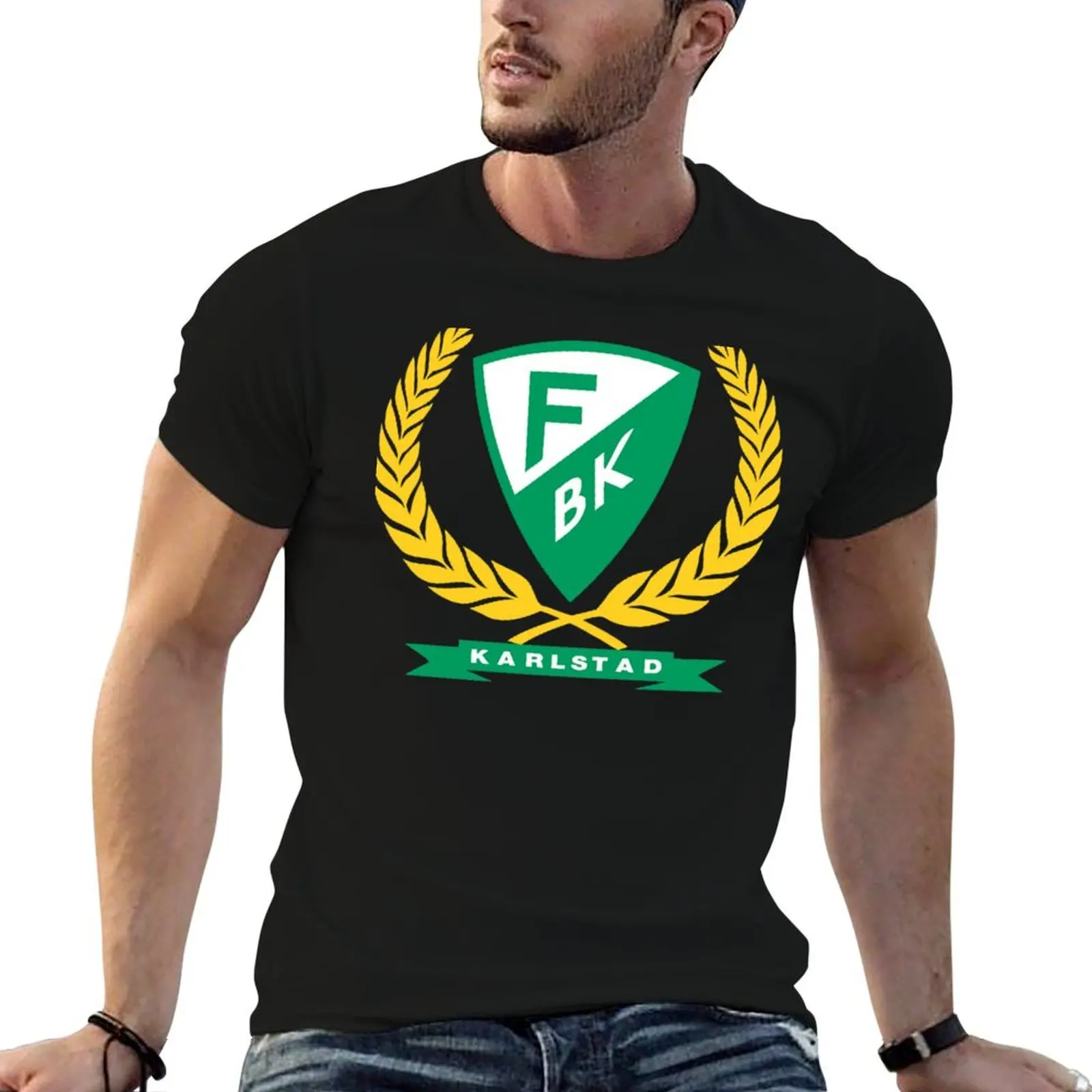 t F?rjestad t casual percent BK Hockey T-Shirt shirt man shirt for cotton man 100 Ice