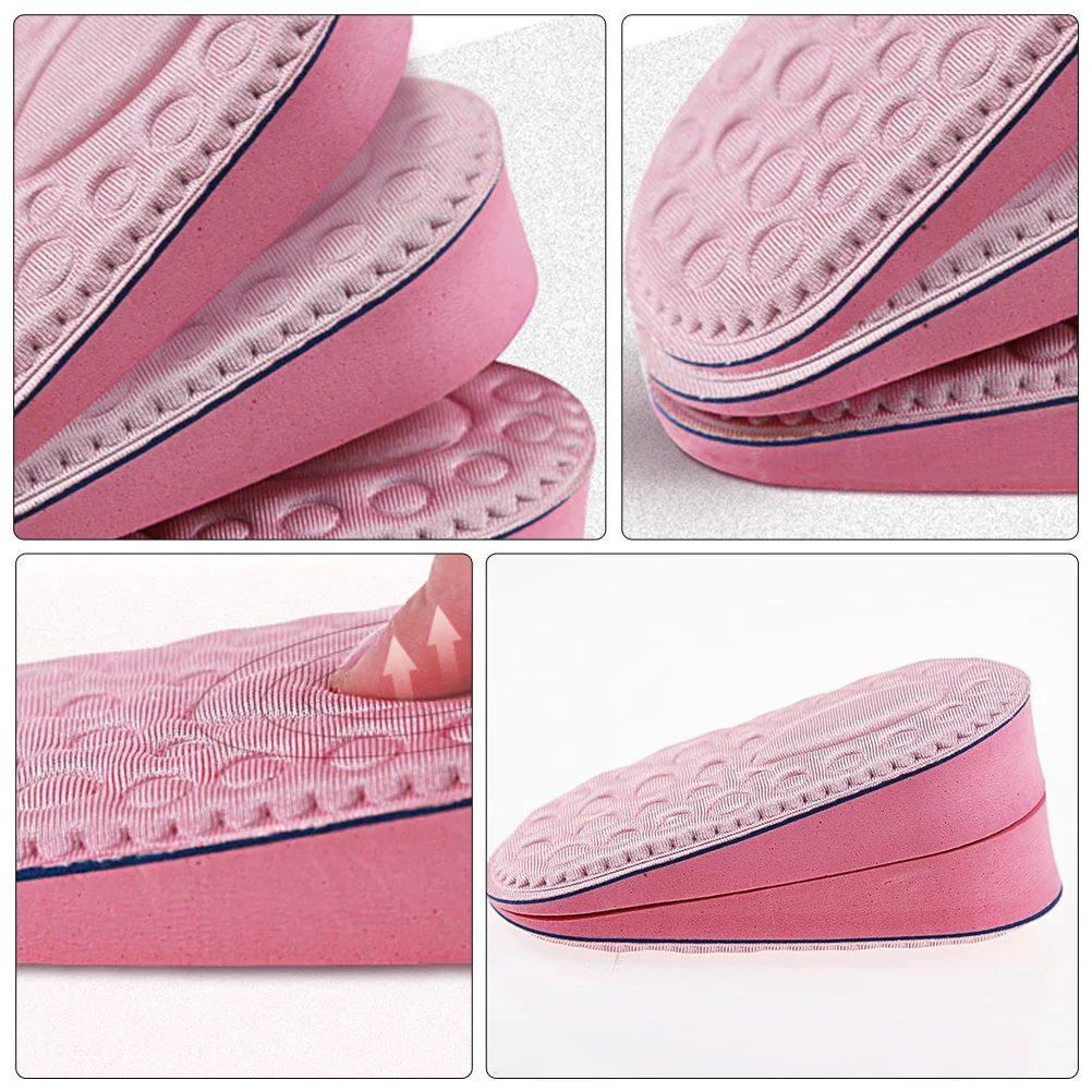 زيادة النعال، رفع الأحذية غير المرئية، وسادات كعب التدليك، ماصة للعرق، حشوات قابلة للتنفس للأحذية الرياضية