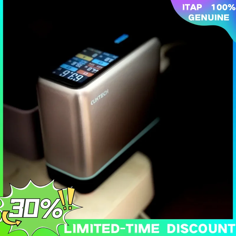 

CUKTECH 10 GaN Super Charger Ultra 120 Вт, 100 Вт, макс. 4-портовая быстрая зарядка USB-C для ноутбука Xiaomi Samsung iPhone MacBook