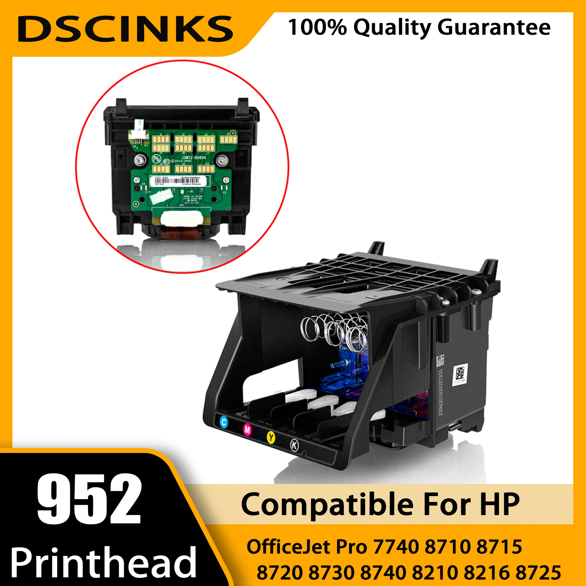 For HP 952 953 954 955 Printhead Replacement For HP OfficeJet Pro 7740 7730 7720 8210 8710 8730 8740 8216 8720 8725 Printer