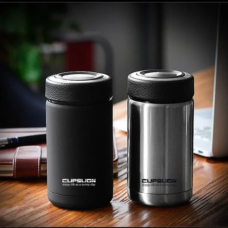 

400ml Business Style Stainless Steel Thermos Mugs Car Vacuum Flasks Coffee Tea Cups Thermol Water Insulated Bottle Tumbler