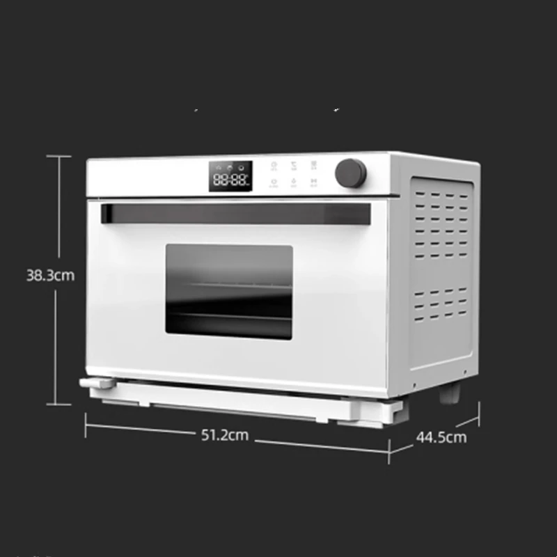 Forno de vapor elétrico multifuncional, grande capacidade, forno de vapor doméstico, uma máquina, tipo, 32L