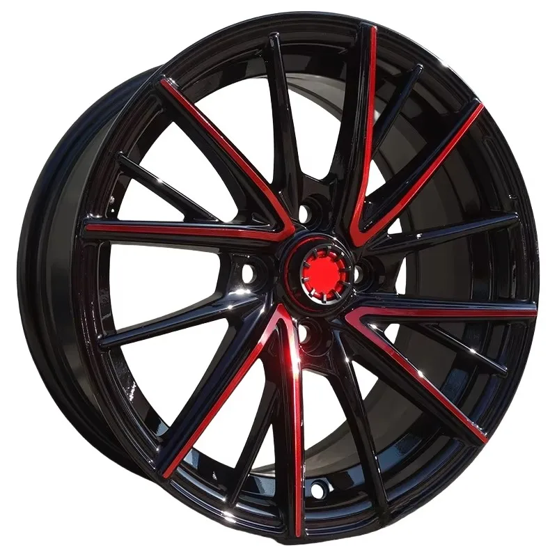 2026 15-inch Car Wheel Modification Aluminum Alloy Rims Suitable for Toyota Vios, Corolla, Suzuki Swift, Rean, and Wind Wing.