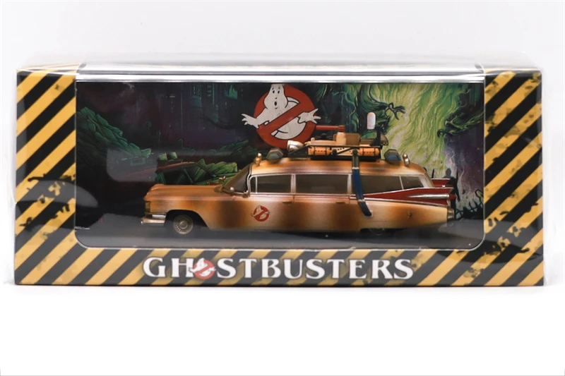 

YS Model 1:64 Miller-Meteor 1959 ECTO-1 Ghostbusters Dirty version limited499 Diecast Model Car