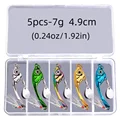 5pcs 7g with box