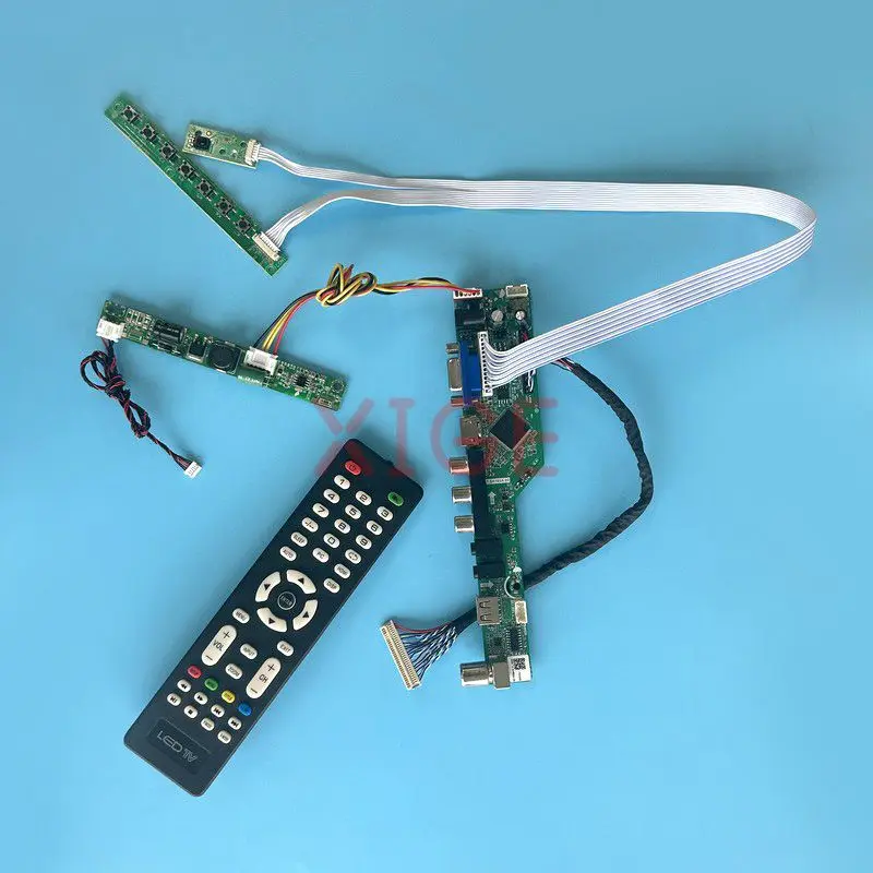 For LTM215HT03 LTM230HT05 LTM230HP06 Controller Board USB+AV+HDMI+VGA 21.5