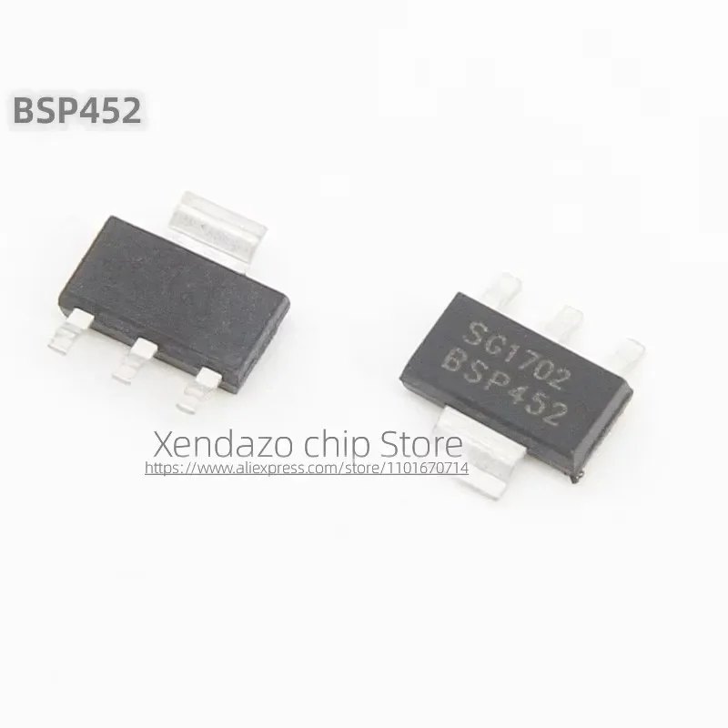 5pcs/lot BSP452 BSP45 SOT-223 package Smart car drive internal switch chip IC power switch chip