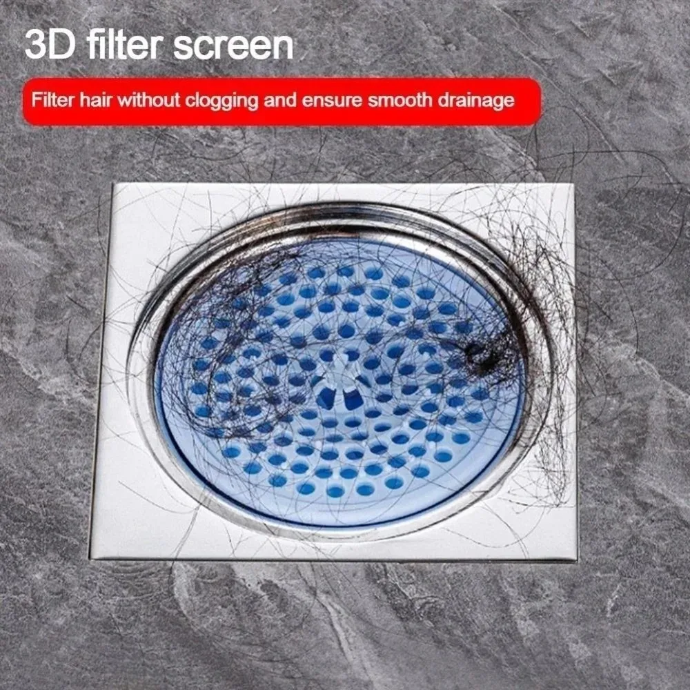 New Anti Odor Floor Drain Cover Insect Proof Strainer Hair Catcher Strainer Shower Accessories Universal Application