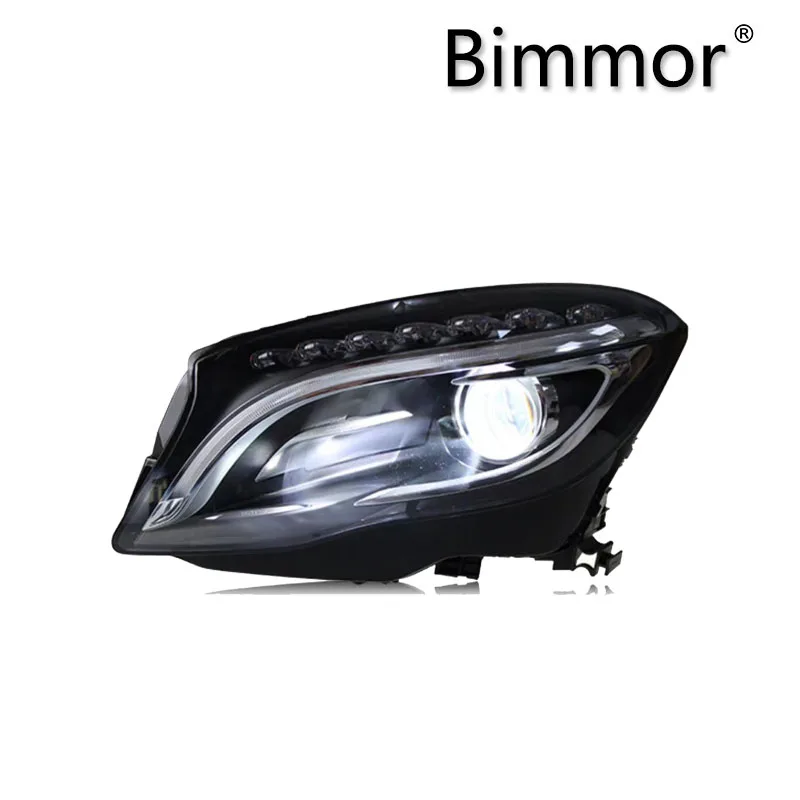 Bimmor 3 Car Headlight for Mercedes W156 GLA Class Head Light Halogen Xenon Upgraded Modified to 2019 Xenon  Headlamp Factory