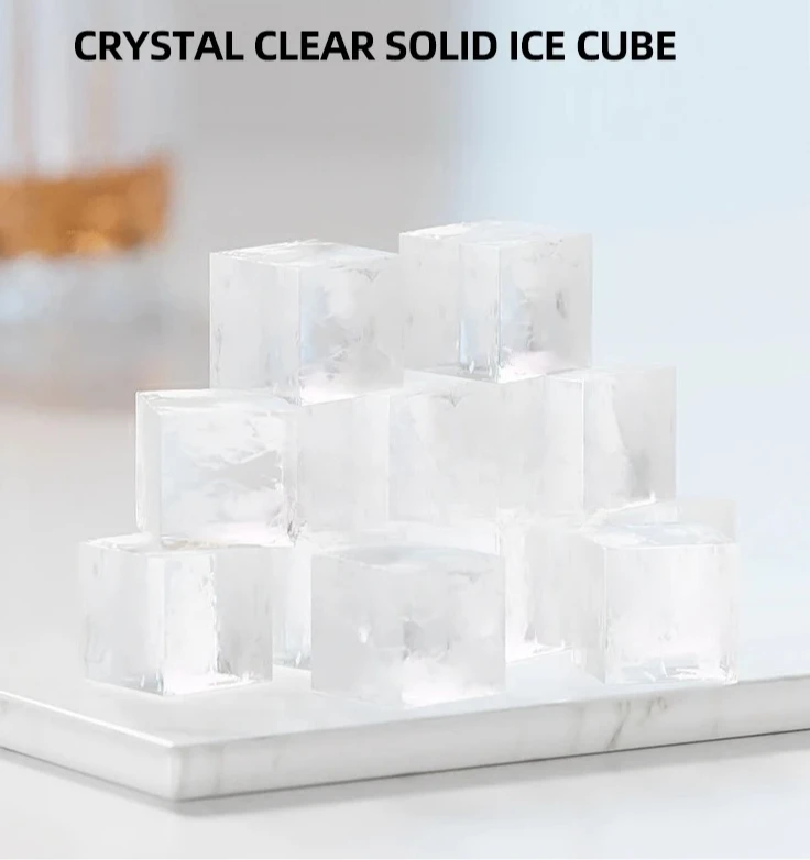 

Portable Quick Freeze Mini Car Ice Maker | Cube Ice Box | 3-minute Ice Release|