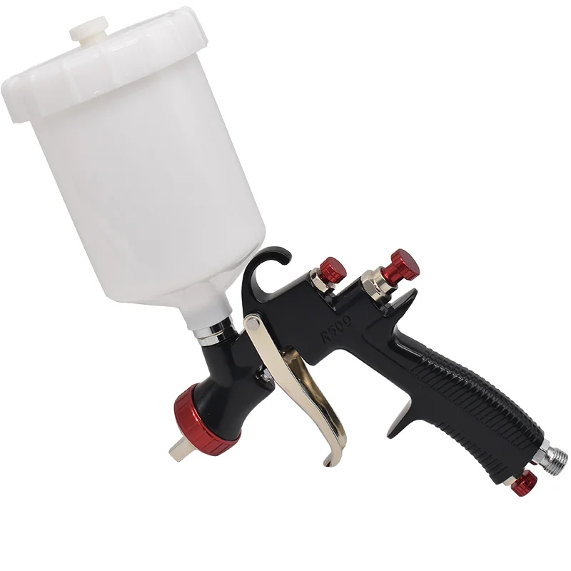 Pistola de ar Profissional para Carros e Casa Faça Você Mesmo Pulverizador de Pintura Automotivo R500 1.3 mm Lvlp 600cc