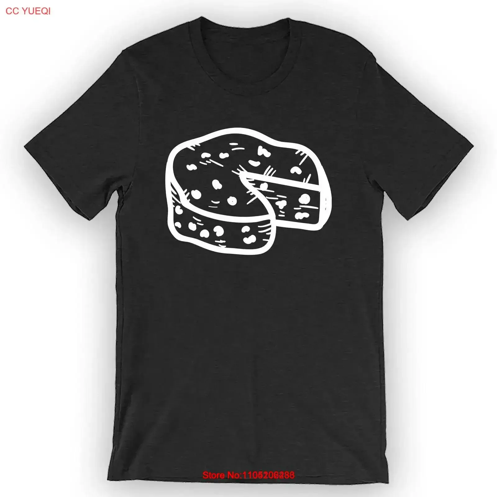 

Cheese T Shirt vintage Washed fashion streetwear homme Versatile designer clothes Comfortable graphic Stylish Slightly Unisex