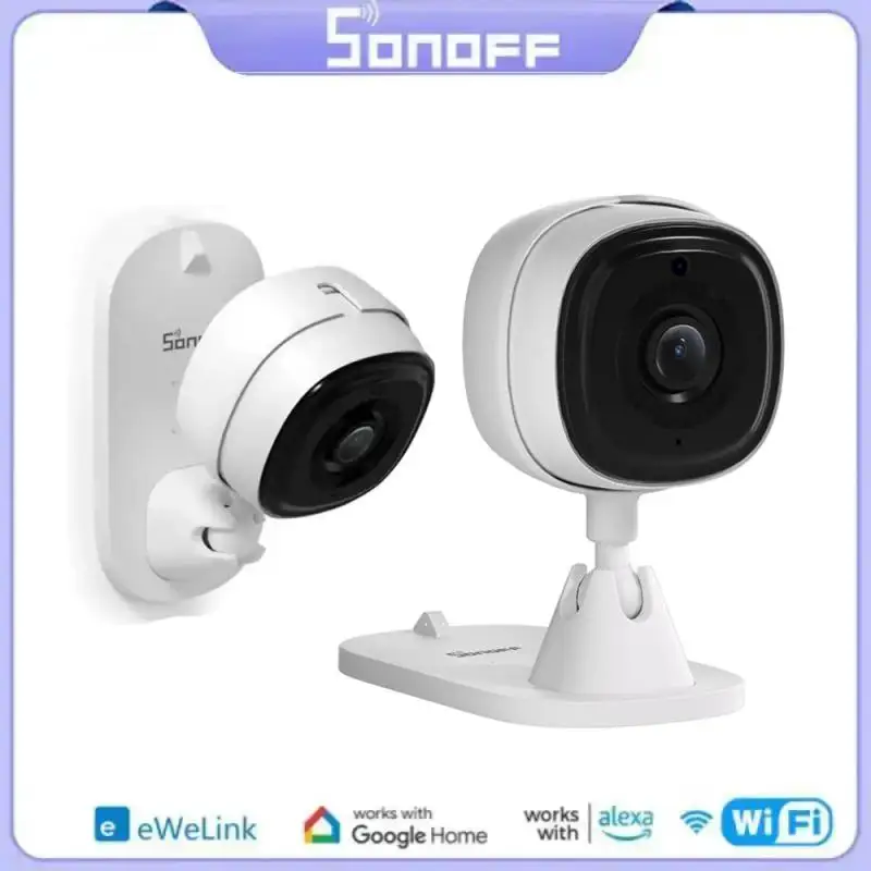 

SONOFF 1080P HD Wi-Fi IOT Camera CAM Slim Smart Home Security Motion Detection Alarm Scene Linkage Via EWeLink Alexa Google Home