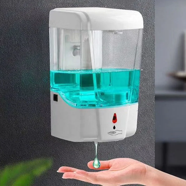 

700ml Auto Liquid Soap Dispenser Hanging Wall Mounted Hands Sanitizer Soap Shampoo Dispenser Sensor Hand Washing Container New