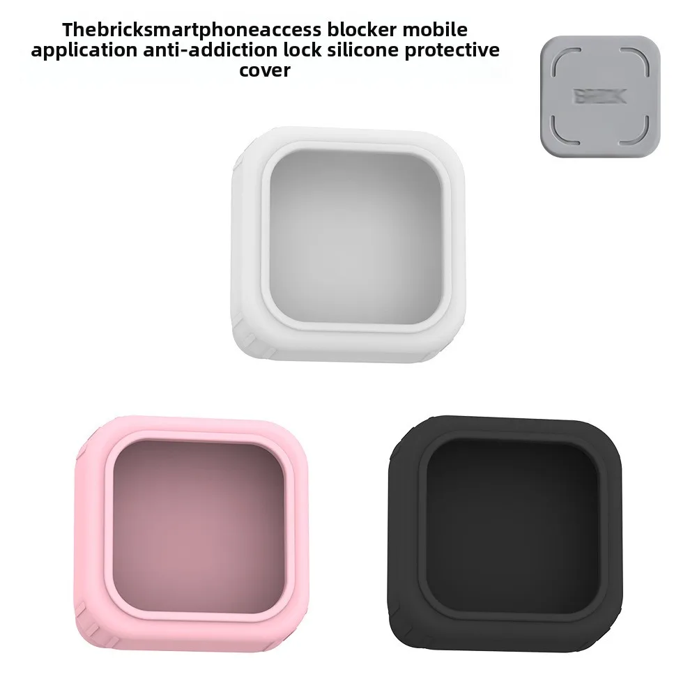 Silicone Protective Sleeve For The Brick Smartphone Access Blocker Shock‑Absorbing Anti‑Dust Anti‑Drop Device Cover