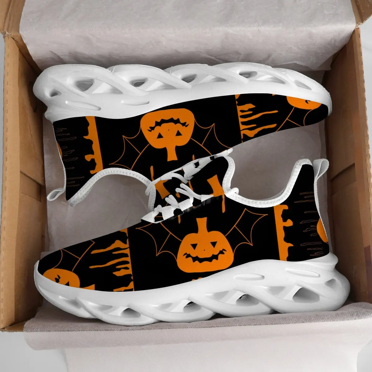 

MAEDEF Men Sneakers Anti Slip Comfortable Lightweight Walking Shoes 2025 Halloween Sports Wear Resistant Casual Sneakers For Men