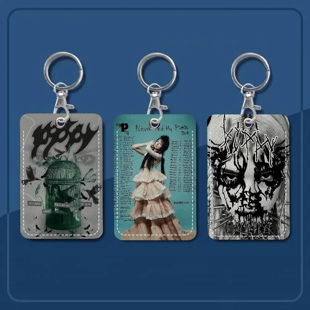 Album I Disagree By Poppy Personalised Holder Suitable for Bank card,Subway, Bus Card Wallet Card Case Badge Holder Keychain