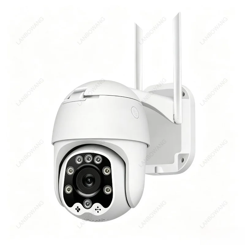 Hot Sale Smart APP WiFi Security Camera Infrared Night Vision Remote View Via Phone Support Alexa Monitor