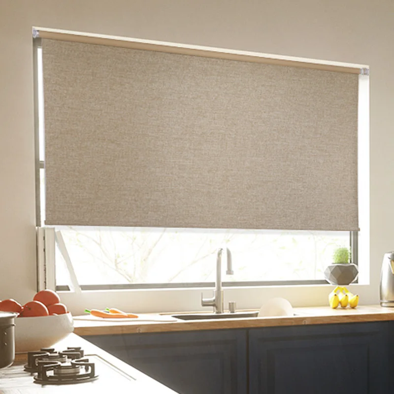 

Manufacture Child Safety Cordless Zebra Roller Blind Fabric Manual Rod Assembly System Control Window Electric