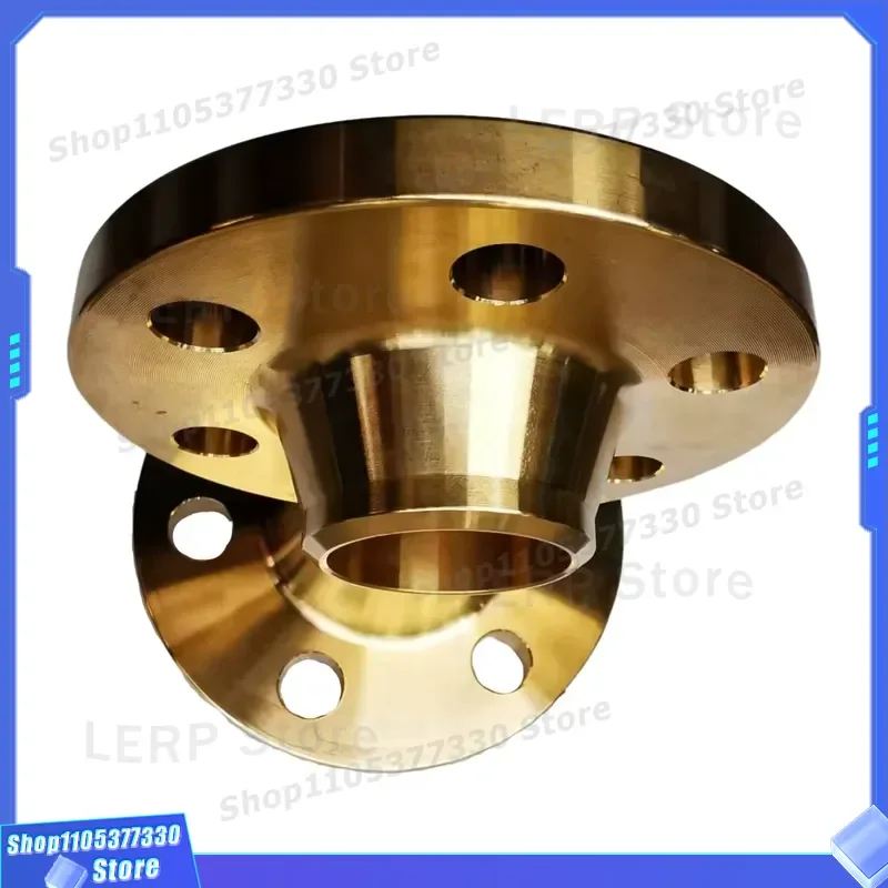 Custom Large Diameter Brass Flange Pipe Fittings Professional Welding ANSI JIS ASME Standard High Quality Factory Direct