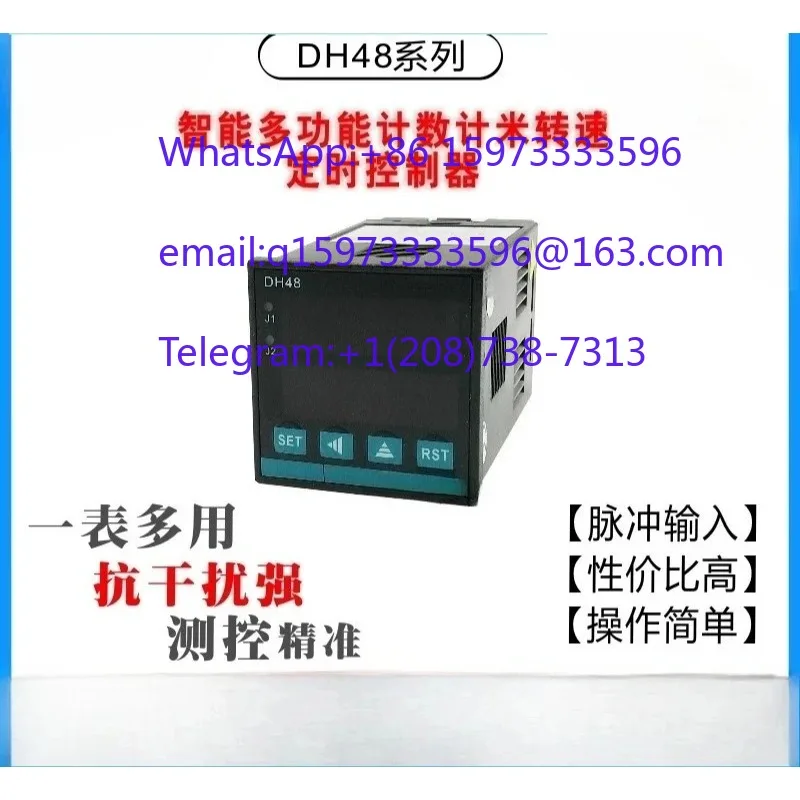 Digital Multi-purpose Counter DH481 DH482A Double Segment A-larm Speed & Line Speed Measuring Instrument For Assembly Line