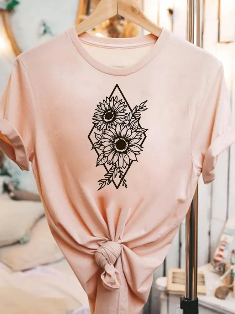 

Casual Ladies 90s Printing Cute Fashion Short Sleeve T Clothes Clothing Graphic Tee Female Women Print T-shirts