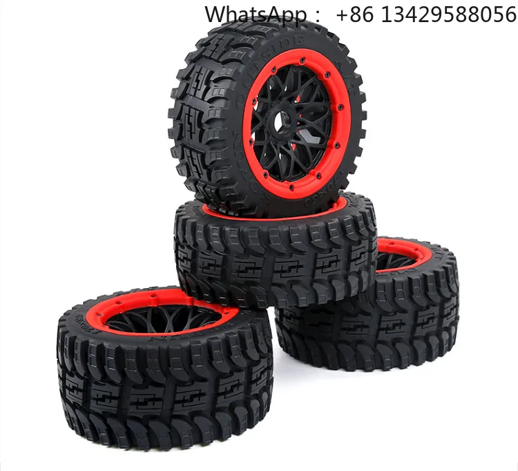 170mm Plastic Wheel Tires Front and Rear  4pcs for 1/5 Scale RC Buggy Baja 5b Parts