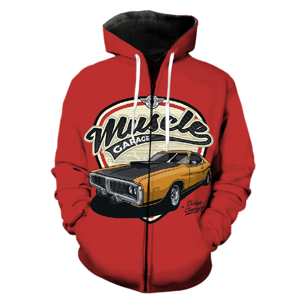 

Cartoon Vintage Car Men's Zipper Hoodie 2022 Hot Sale Unisex 3D Print Long Sleeve Spring Sweatshirts Fashion Tops Harajuku Cool