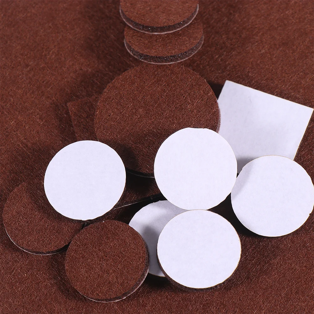 104Pcs Felt Pads Thickened Furniture Protection Non-Slip Floor Protector for Chair Table Legs Furniture Antiskid