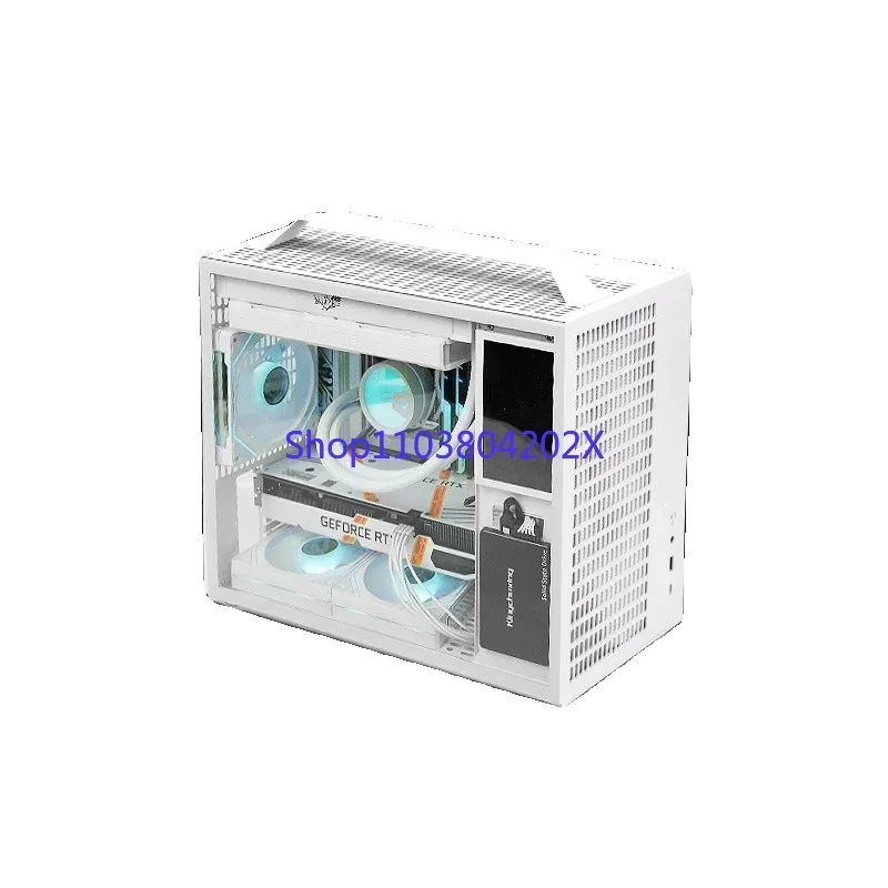 

Stupid cow N25 back plug matx main board small portable chassis 240 water-cooled desktop computer mainframe case