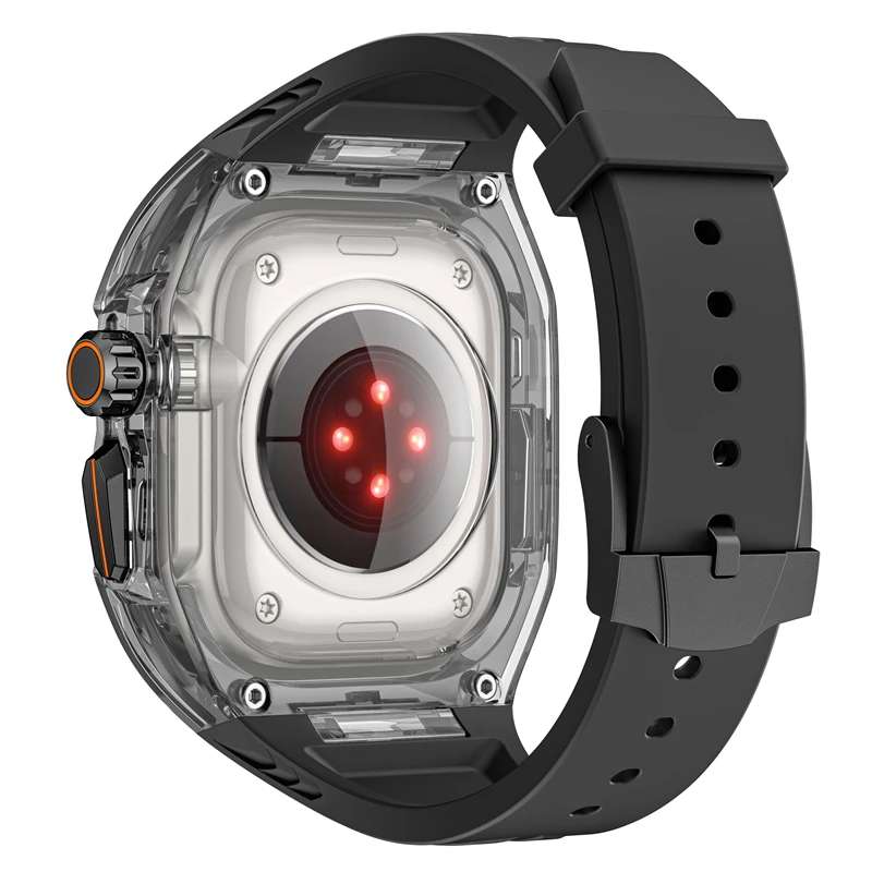 أسرع واحصل عليه! مناسبة لساعة أبل. إنها إصدار ريتشارد ميل المعدل الشفاف 987456، الترا 1/2. #4