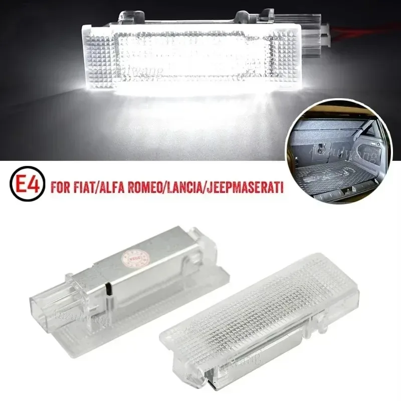 2 piezas Argo Panda Grande Punto compartimento de equipaje para 500 500X 500L luces LED compartimento de equipaje