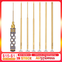 1pc Steel Hex Screwdriver Tip RC Helicopter Hex Wrench Driver Tools Kit for RC Helicopter Model For RC Drone Aircraft Model Toys