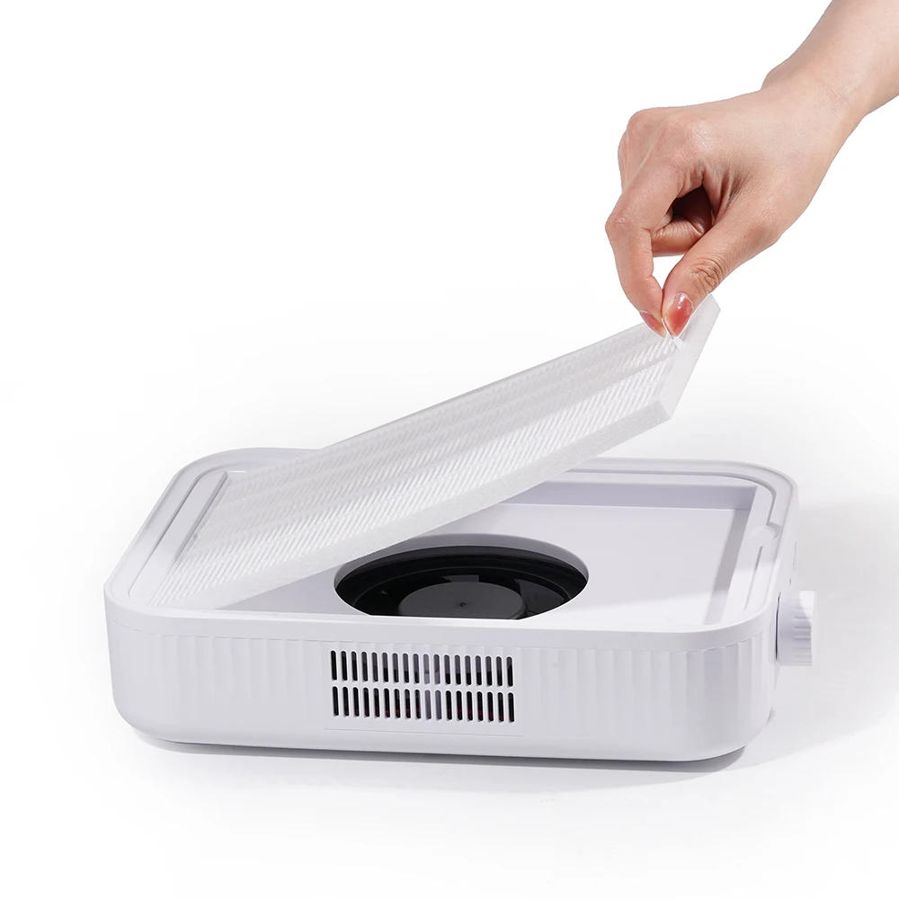 

Professional 80W Nail Dust Collector Cordless Brushless Motor Silent Strong Suction Gel Nail Vacuum Cleaner Machine