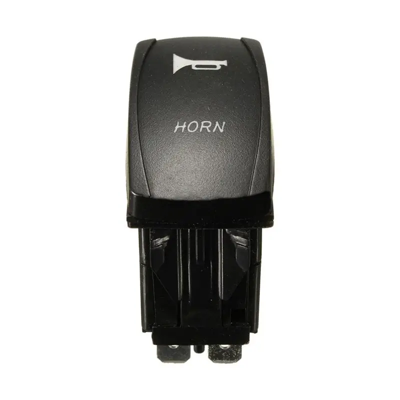 M93K-2X Momentary Car Boat Marine LED Light Horn Bell Laser-Rocker Switch 12V 24V Green